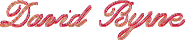 David Byrne logo