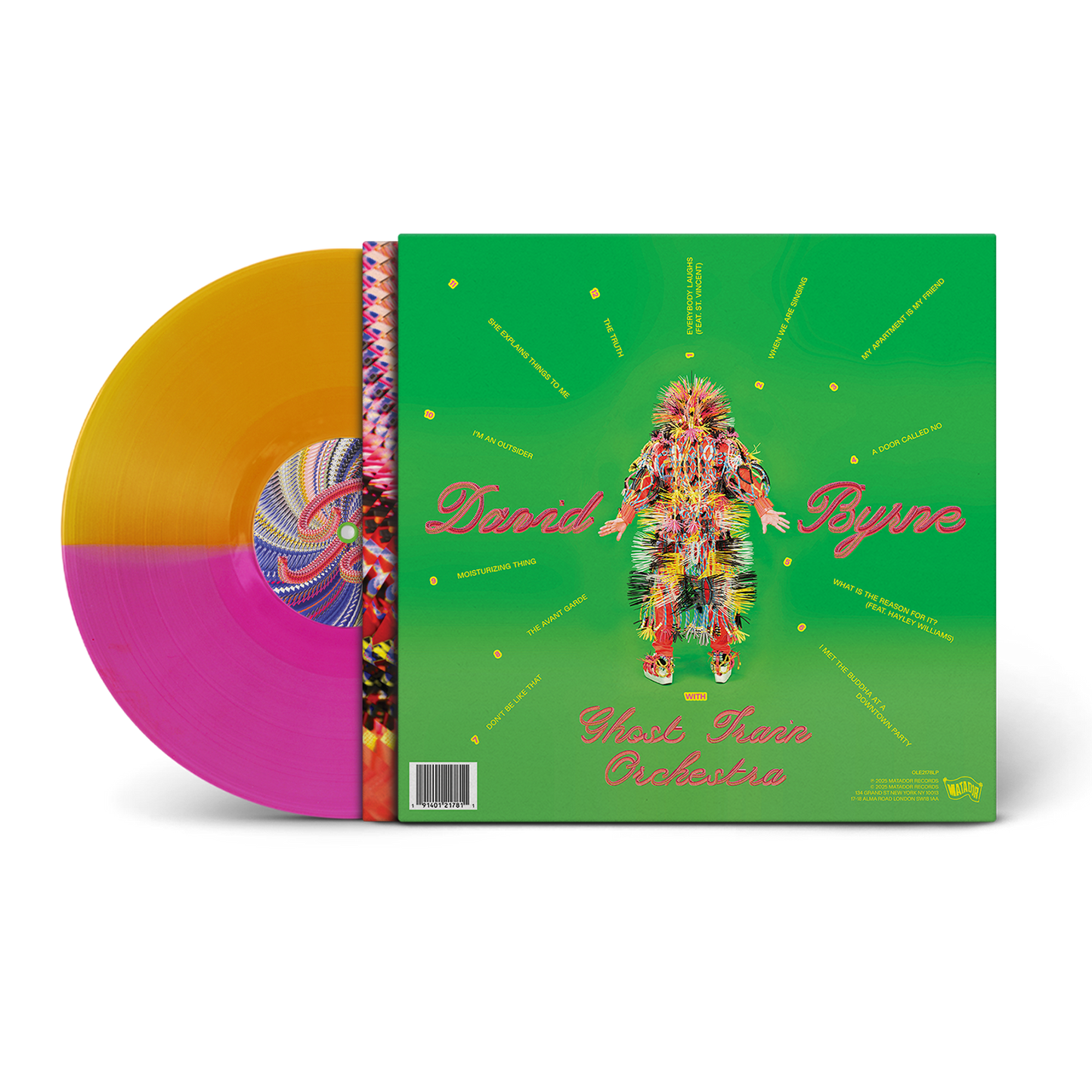 Who Is The Sky? Deluxe Cantaloupe Orange/Strawberry Pink LP