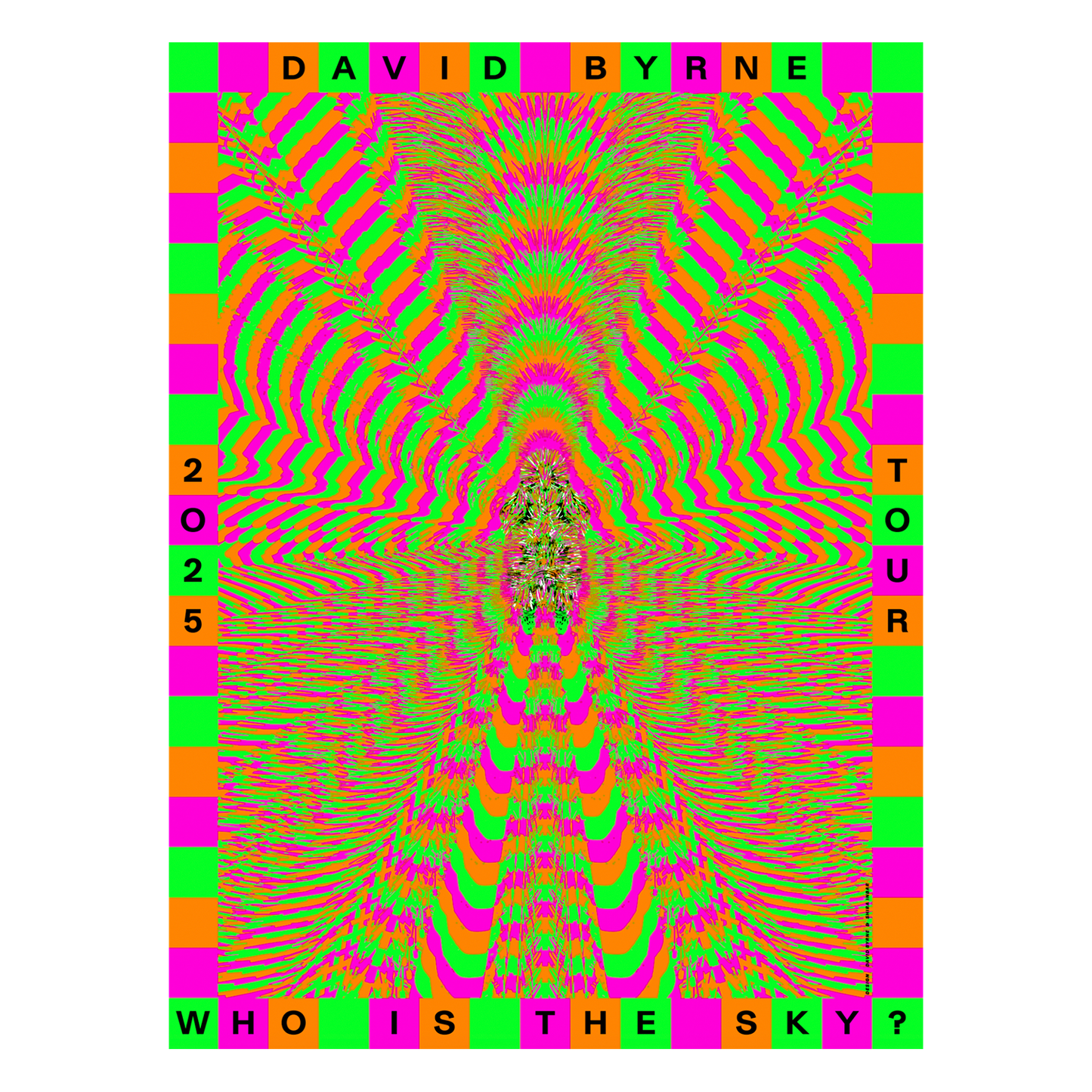 Who Is The Sky? 2025 Tour Poster